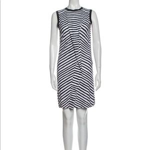 Marc Jacobs Black White Stripe Dress